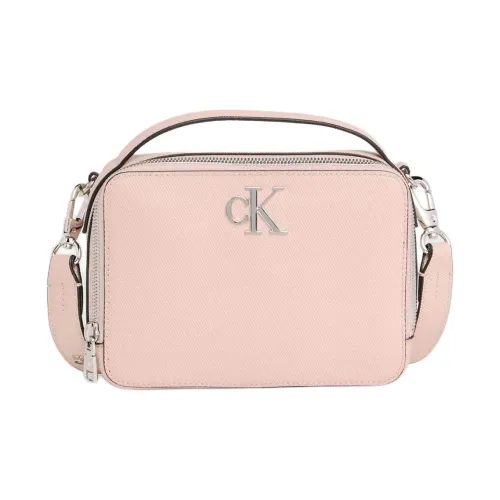 CALVIN KLEIN Minimal Collection Полиэстер с Полиуретаном Сумка через плечо Женская Розовая