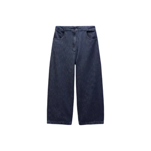 ZARA ZW Series Синие Женские Джинсы