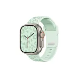 Светло-мятный, молния, кнопка, леопард, силикон