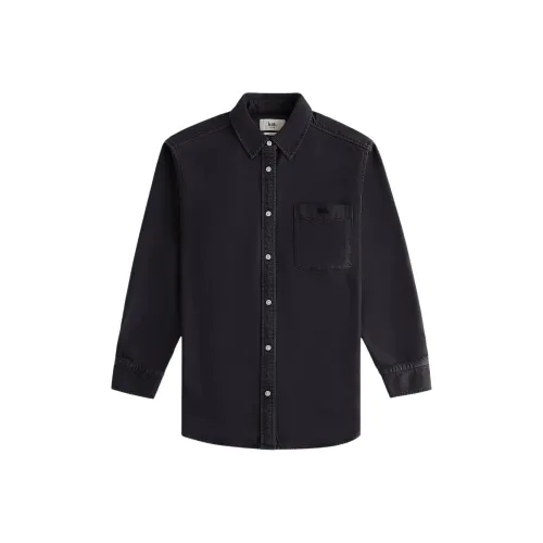 Kith Женские Рубашки Черного Цвета