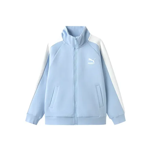 PUMA Ледяной синий Kids Свитшоты