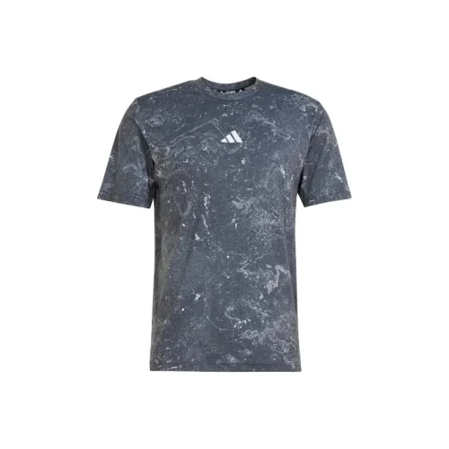Adidas Пава Workout Tee T-Shirt Рубашка Мужская Черная