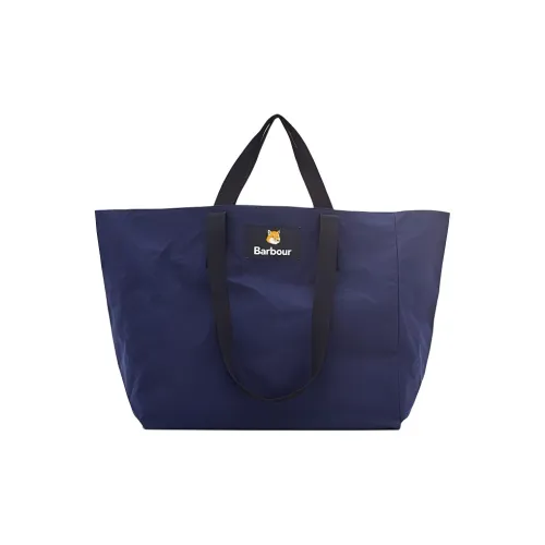 BARBOUR Хлопок Тоут Сумка Сумка для покупок Сумка на плечо Сумка обычная мужская Темно-синий