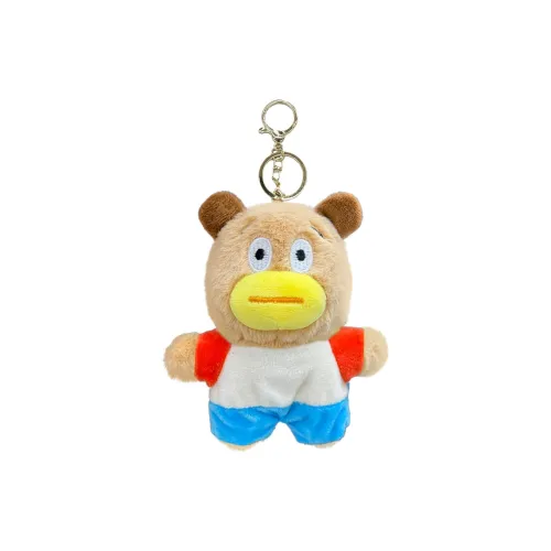 Ten Thousand Children's Music Многоцветный Верхняя одежда Медвежонок Куклы Плюшевый Подвеска 12 см Рекомендуемый рост