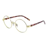 Золотая рамка с розовым черепаховым храмом