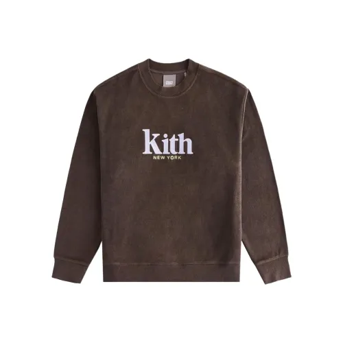 KITH Толстовка Женская Темно-Коричневая