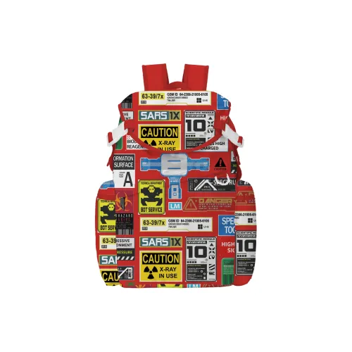 TURN UP Полиэстер Рюкзак Унисекс Красный