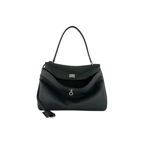 Balenciaga Rodeo Телячья кожа Сумка Средний Женские Сосновый зеленый