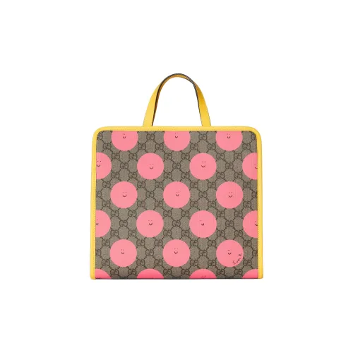 GUCCI GG Supreme Кожа Тоут Сумка Сумка для покупок Детская Сумка Многоцветная