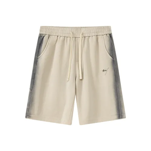 CAISEDI Бежевый Абрикос Мужские Повседневные Шорты