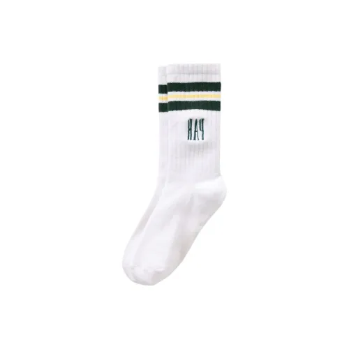GAP MALBON GOLF Collaboration 1 шт Белый Унисекс MID Носки до икры