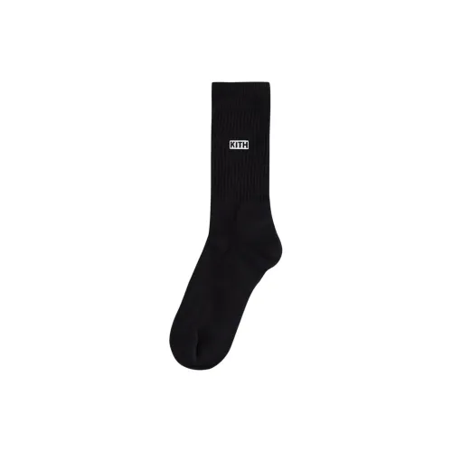 KITH Collaboration 1 упаковка черные мужские носки MID до икры