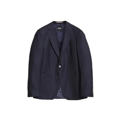 Hugo Boss Бизнес-костюм Куртка Мужская Темно-синяя