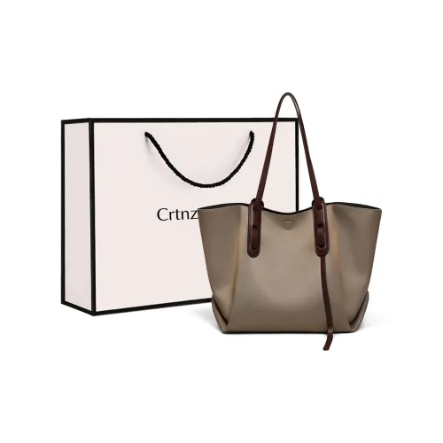 Crtnzo Kroez Сумка через плечо Tote Стандартная Женская Абрикосовая