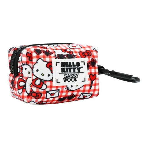 Санрио Неопреновый мешок для мусора крючки и дорожные органайзеры классический красный для женщин