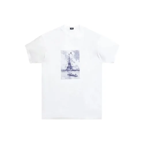 KITH Collaboration Белая Мужская T-Рубашка