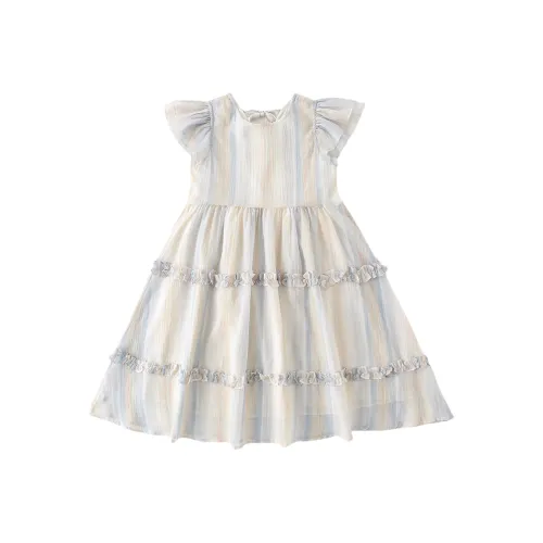 URBANSHOW Абрикос Платья для школьного возраста