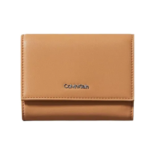 CALVIN KLEIN Полиэстер Кошелек Женские Хаки