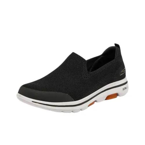 Skechers GOWALK Амортизация Низкий Верх Повседневная Обувь Унисекс Черный