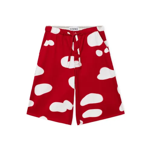 LOEWE Red Men's Casual Shorts  
LOEWE Красные Мужские Повседневные Шорты