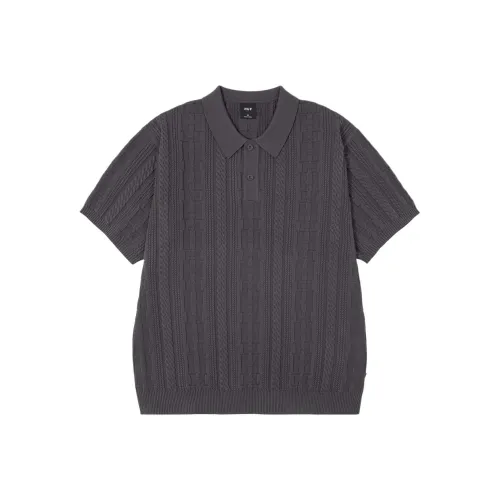 HUF Уголь Унисекс Поло