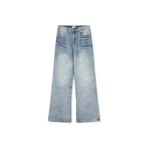 LANGWEIZHE Полуэластичный пояс Удобный Универсальный Модный Модный Forward Дизайн Повседневные брюки Унисекс