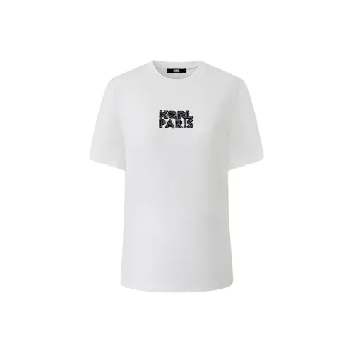 KARL LAGERFELD / Karl Lagerfeld Jeans Белый Женские T-рубашки