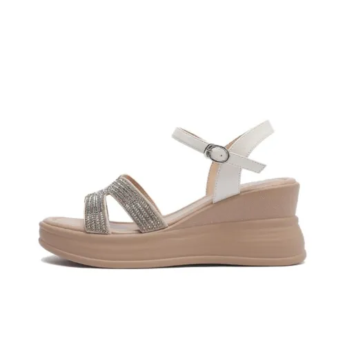 ST SAT One Ремень Сандалии Женские Экрю