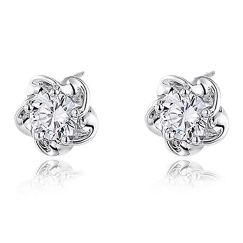 YOASOBI Серьги-гвоздики из стерлингового серебра 925 пробы женские