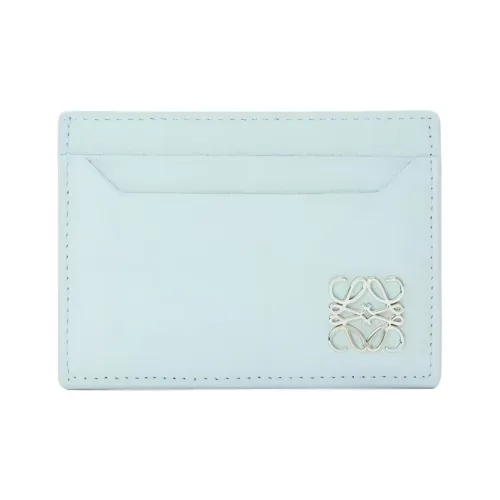 LOEWE Anagram Коровья кожа Держатель для карт Женский Светло-зеленый