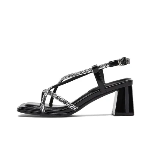 Daphne One Ремень Сандалии Женские Черный