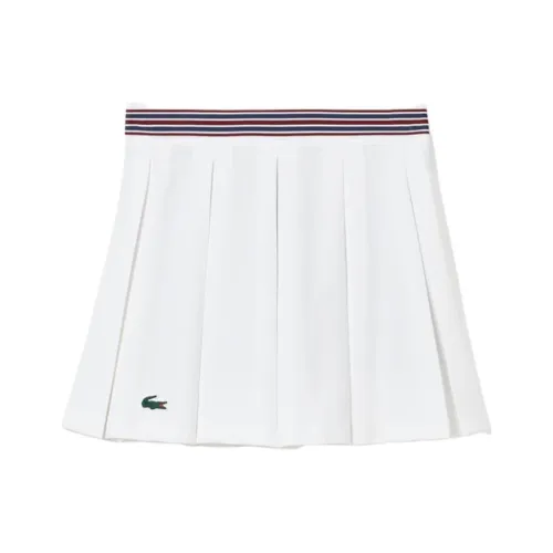 LACOSTE Белая Женская Повседневная Короткая Юбка