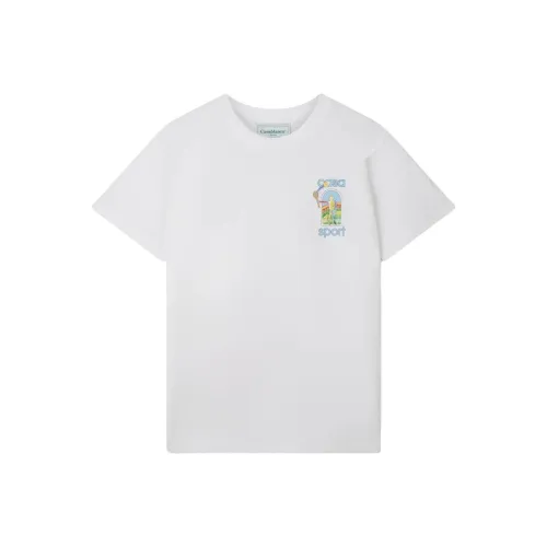 CASABLANCA T-Shirt Унисекс Белый