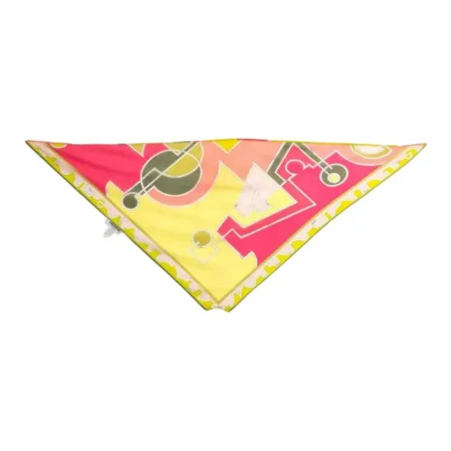 EMILIO PUCCI Шелк Шелковые шарфы для женщин Многоцветный