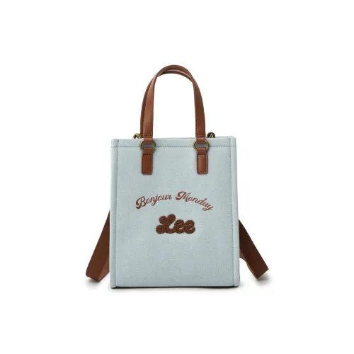 Сумка через плечо Lee co-branded модель ткань сумка обычная женская синяя