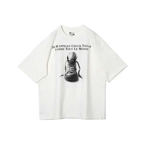 Конверс Белая Унисекс Футболка