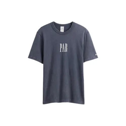 GAP MALBON GOLF Collaboration Озерно-голубой Унисекс Т-рубашка