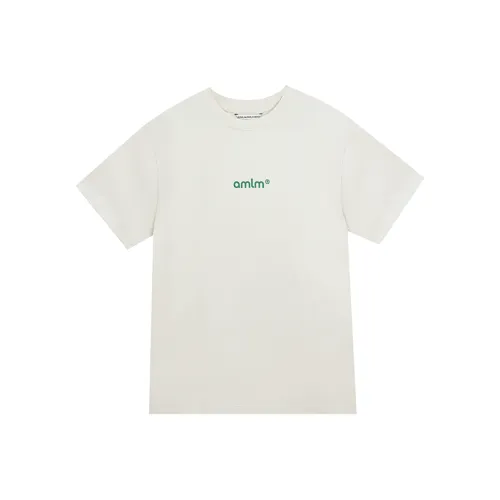 AMLM Белая унисекс футболка