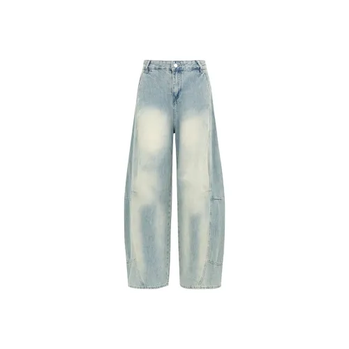 YOUSEKOO Синие Унисекс Джинсы