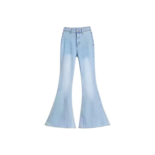 MA JOURNEE Синие Женские Джинсы