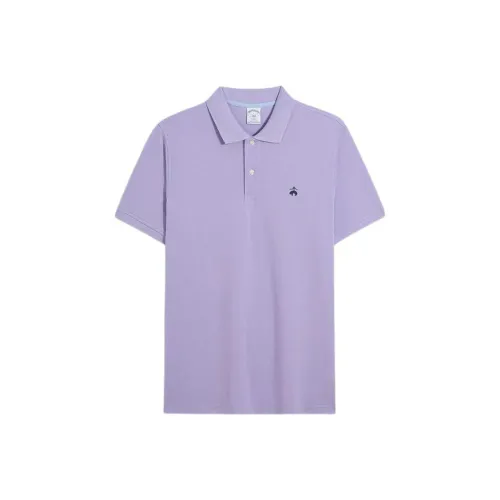 BROOKS BROTHERS Фиолетовое Мужское Поло
