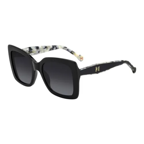 CarolinaHerrera Пластик Бабочка Солнцезащитные очки Женские Черный