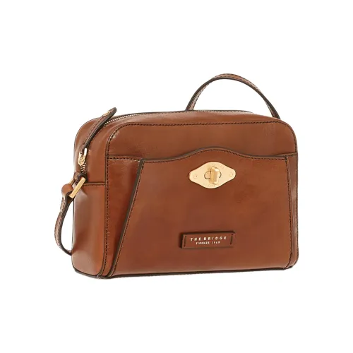 THE BRIDGE Кожа Сумка Сумка через плечо Сумка через плечо Женская Коричневая