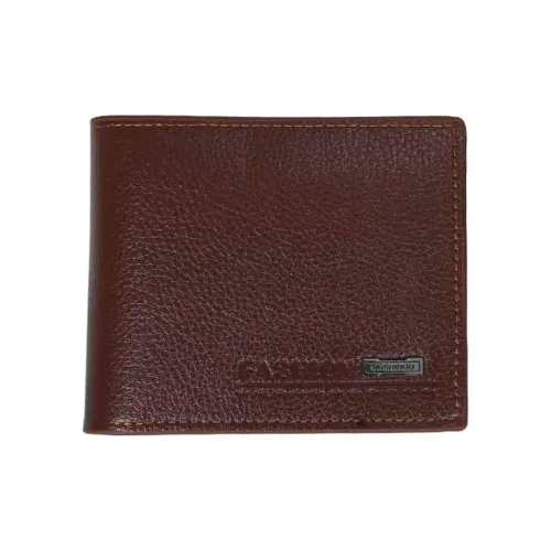 ALOENEY ПУ (полиуретан) Кошелек Стандартный Мужской Коричневый