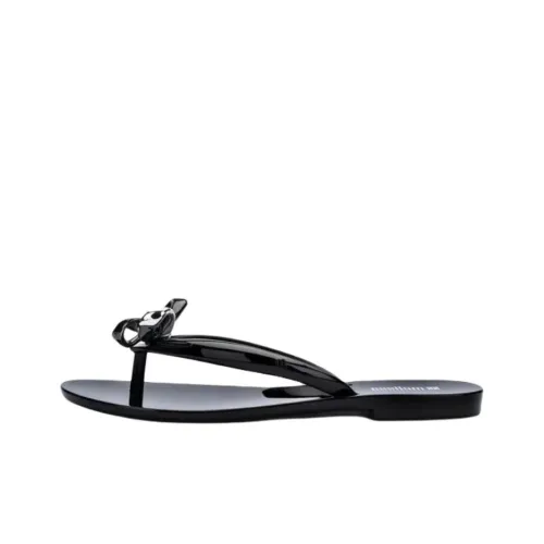 Melissa Abrasion Resistant Шлепанцы Женские Черные