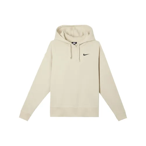 NIKE Овсяный Женские Свитшоты
