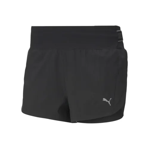 PUMA Черные Женские Повседневные Шорты