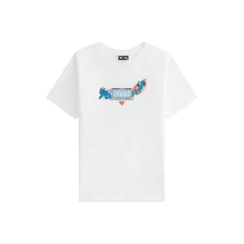 KITH x Супермен T-Shirt Унисекс Белый