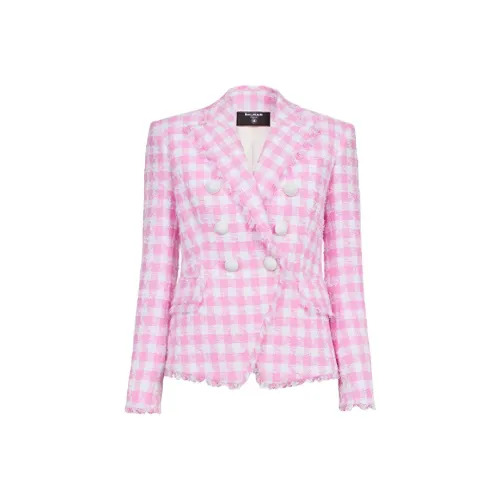 BALMAIN Розовые Женские Куртки