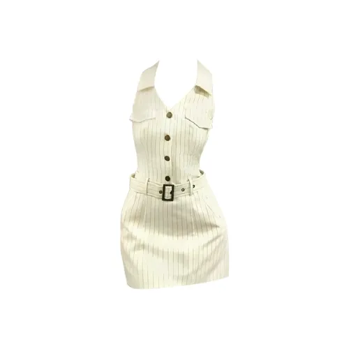 SKYA Абрикос Женские Платья без рукавов